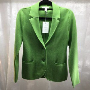 1901 Green Maze Cotton Blazer